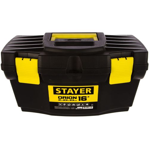 Ящик для инструмента STAYER ORION-16 пластиковый 38110-16_z03