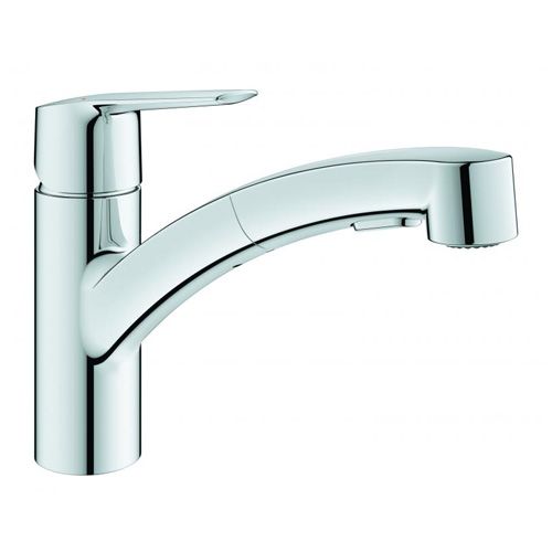 Смеситель Grohe Start однорычажный для мойки (с вытяжным изливом), хром (30307001)