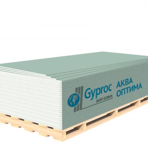 Gyproc влагостойкий - 12,5 мм