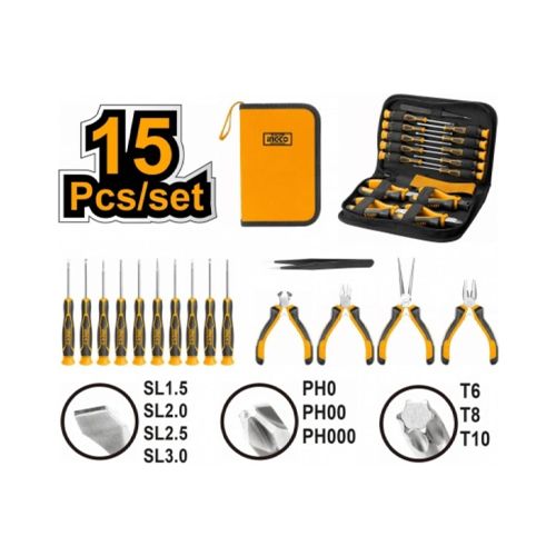 Набор INGCO 15 пред HKTTS0151