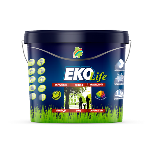 Краска EKO Life моющаяся 3,5кг