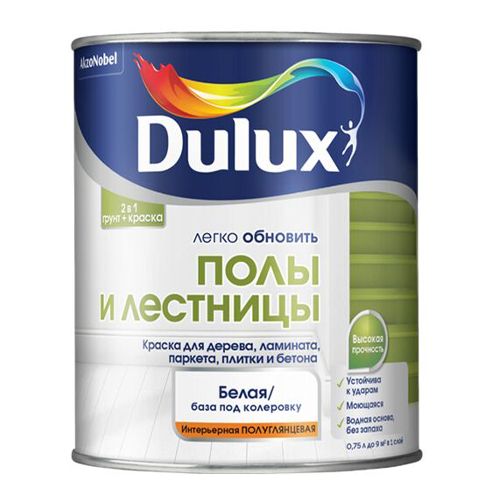 Dulux Полы и Лестницы п/глянц BW 0,75л