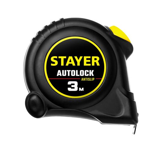 Рулетка Stayer AutoLock 3м/16мм с автостопом 2-34126-03-16_z02