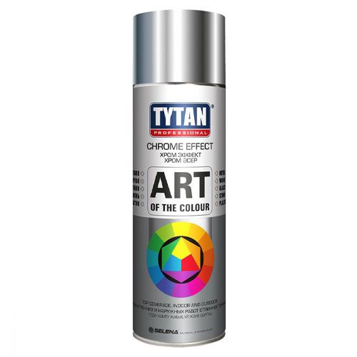 Аэрозольная краска TYTAN хром эффект