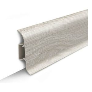 Плинтус IDEAL Классик 55 мм ясень