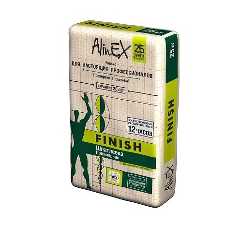 Шпатлевка AlinEX FINISH (5кг)