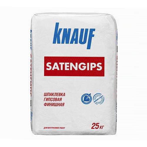 Шпаклевка гипсовая Knauf SATENGIPS (25 кг)