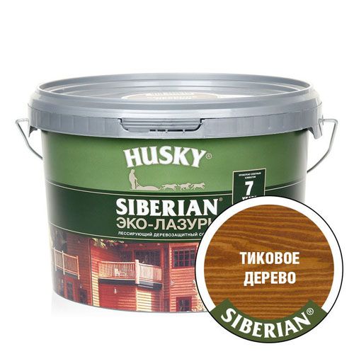 HUSKY SIBERIAN для дерева тиковое дерево 2,5л