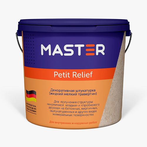 Штукатурка Petit Relief Белый 15 кг