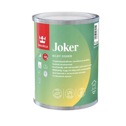 Краска интерьерная JOKER А мат 0,9л