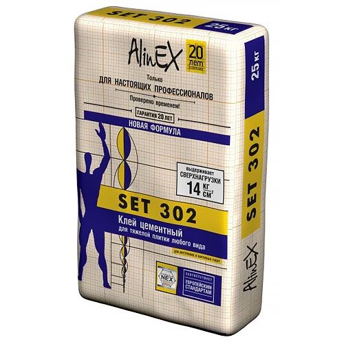 Клей AlinEX SET 302, 25 кг