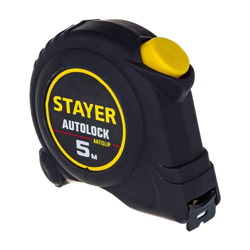 Рулетка Stayer АutoLock 5м/19мм с автостопом 2-34126-05-19_z02