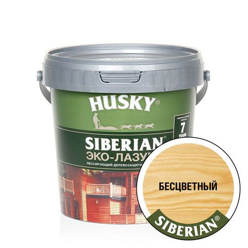 HUSKY SIBERIAN для дерева бесцветная 0,9л