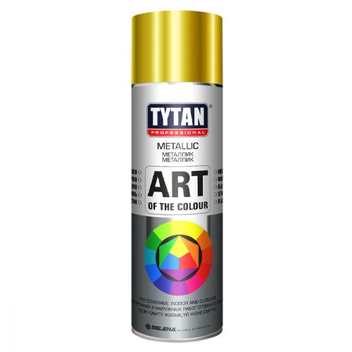 Аэрозольная краска TYTAN золотой эффект