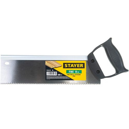 Ножовка для стусла Stayer "Fine" 300 мм1536-30_z01