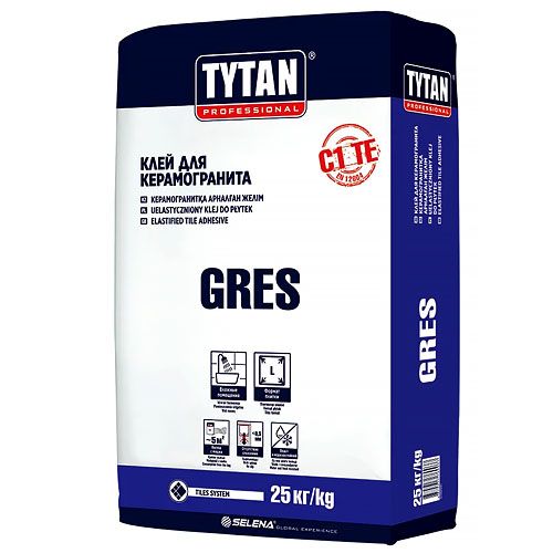 Клей для керамогранита TYTAN GRES