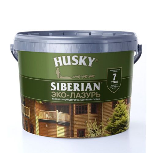 HUSKY SIBERIAN для дерева черное дерево 2,5л