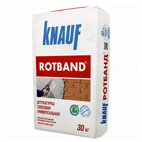 Штукатурка гипсовая Knauf - Ротбанд (30 кг)
