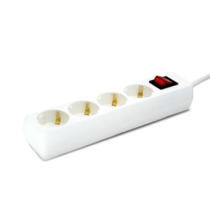 Удлинитель (4места 2р+pe+выкл 5м. 3х1мм2 16A/2,2кВт/220В) UNIT (1/20) NEW