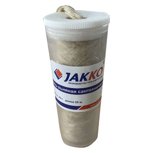 Нить льняная сантехническая 40 гр. 55 м. Jakko