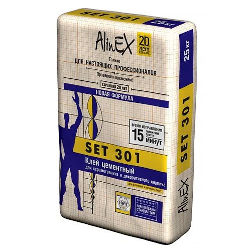 Клей AlinEX SET 301, 25 кг