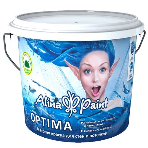 Краска  ALINA PAINT Optima, 25 кг