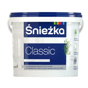 Краска SNIEZKA (Снежка) CLASSIC (5л)